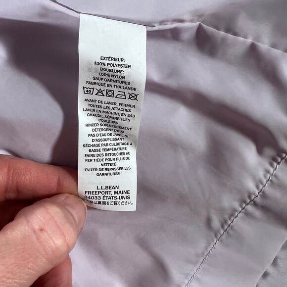 L.L.Bean Women’s Hemispheres Waterproof Hooded Rain Jacket 1X Plus Retail $179 - Picture 14 of 15
